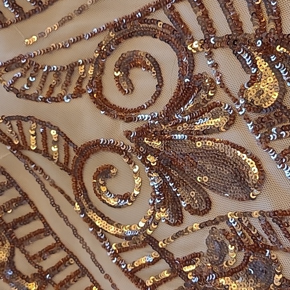 Fashion Nova Queen Vibes Mermaid sequin gown size 4/6 - Picture 4 of 4